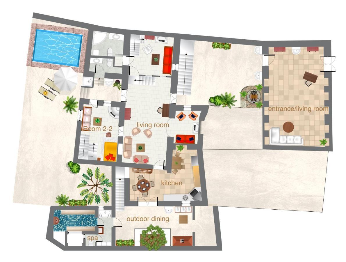 Nassibe Estate Villa Agios Ioannis  Bagian luar foto